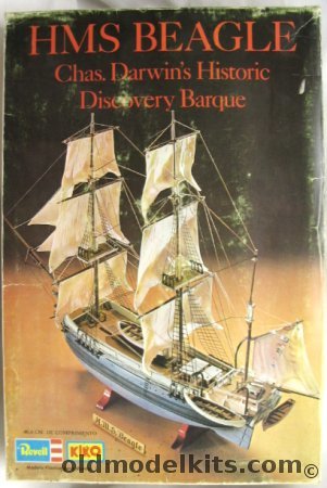 Revell 1/110 HMS Beagle - Charles Darwin's Discovery Barque, H356 plastic model kit